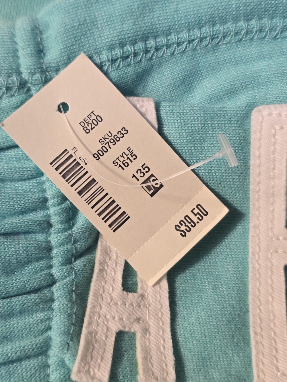 Aeropostale Teal Zip Hoodie and Joggers Set Sz L - Picture 5 of 5